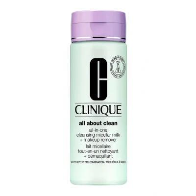 Imagen de Clinique All About Clean in One Cleansing Micellar Milk + Makeup Remover Tipo de piel 1/2 200 ml