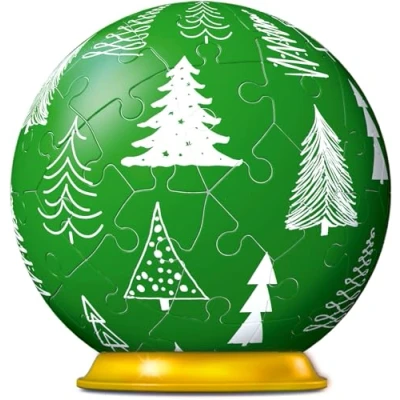 Imagen de Ravensburger 11270 Rompecabezas 3D de Navidad 2021 3 a 54 Piezas para niños: Cada Pieza es única, Las encajan Perfectamente