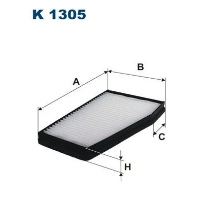 Imagen de FILTRON K 1305 Filtro de habitáculo partículas 296, 78 182 30 CHEVROLET: Epica Berlina, Evanda Berlina