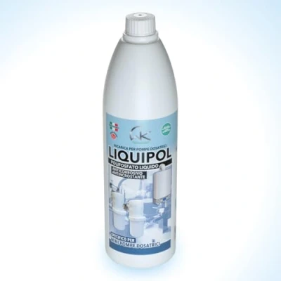 Imagen de WK wkliqui Liquido antical Universal de 1 litro Compatible con Todas Las Bombas dosificadoras. Fabricado en Italia, Color Blanco, l (Confezione da 1)