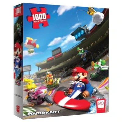 Imagen de USAopoly 20401015561 Kart, Super Mario Puzle, Colores Variados, único (PZ005 678 002100 06PZ005 06)