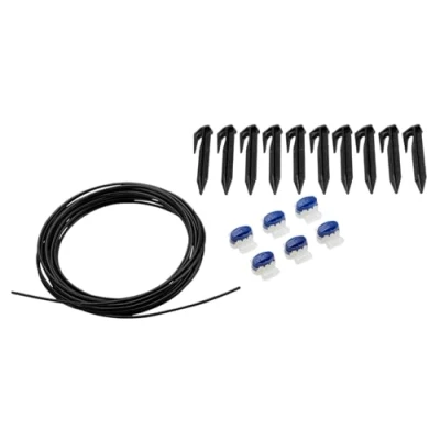 Imagen de Kit de reparación GARDENA para cable delimitador: reparador delimitador cortacéspedes Gardena, incl. cable, conectores y ganchos, accesorio original gris negruzco (4059 60)
