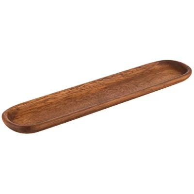 Imagen de APS 792 Tabla de servir madera acacia engrasada, 37 x 8 2 cm
