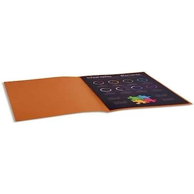Imagen de Exacompta 210014E Lote de 100 Subcarpetas Rock&quot;S 220, Color Habana
