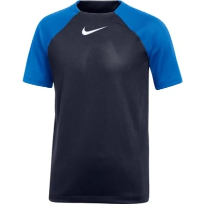 Imagen de Nike Unisex Kids Top Y Nk DF Acdpr SS K, Obsidian/Royal Blue/White, Dh9277 451, S