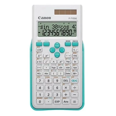 Imagen de Canon F 715SG, Calculadora Científica, 1, Azul Y Blanco