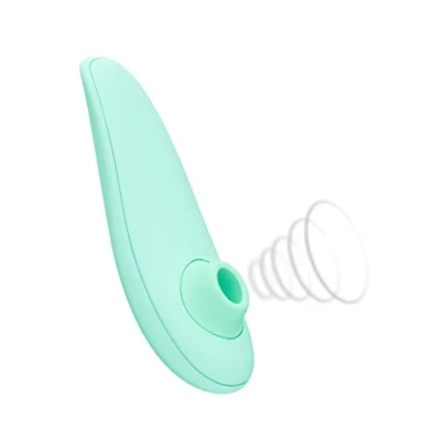 Imagen de Womanizer Special Edition Juguete Pleasure Air, Vibrador de succión clítoris, Estimulador Resistente al agua, Recargable Mint