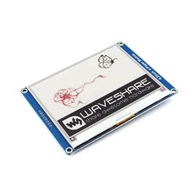Imagen de Waveshare Tri Color 4.2inch E Ink Display Module Resolution 400x300 3.3v Paper Electronic Screen Panel SPI Interface for Raspberry Pi/STM32/Arduino/Jetson Nano