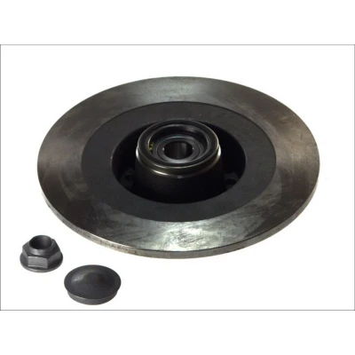Imagen de TRW DF6126BS Disco de freno 300 11 5 108 macizo con cojinete rueda, anillo sensor ABS RENAULT: Laguna III Coupé
