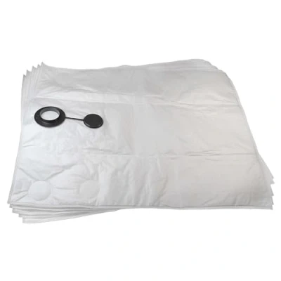 Imagen de vhbw 5x bolsa compatible con Nilfisk/Alto Attix 751 61, 71, 9 aspiradora vellón micro, 88,2 cm x 62 blanco