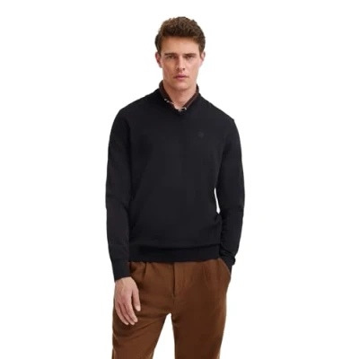 Imagen de bugatti 7300 95510 Suéter con Cuello, Negro 290, L para Hombre