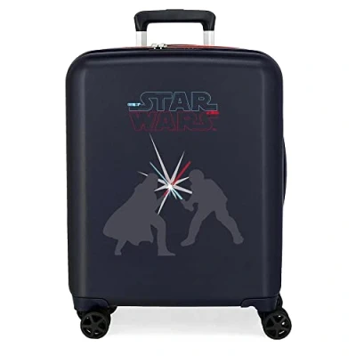 Imagen de Star wars Swords Maleta de Cabina Azul 40x55x20 cms Rígida ABS Cierre TSA Integrado 38,4L 2,82 kgs 4 Ruedas Dobles Equipaje Mano