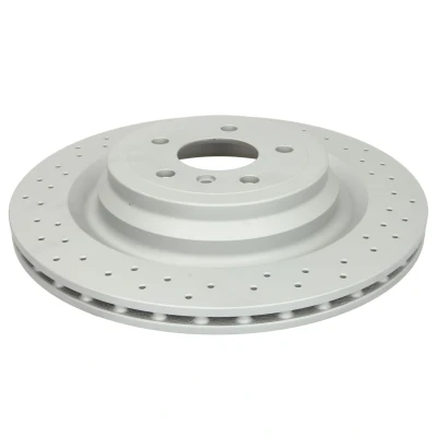 Imagen de ATE 24.0122 0297.1 Disco de freno 345,0 22,0 5 112,0 perforado/ventil. int. revestido aleado/alt. carburado con tornillos MERCEDES BENZ: GL, Clase ML
