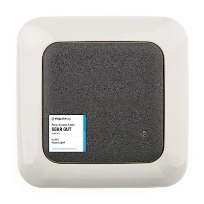 Imagen de HUBER Motion 25 HF Detector de Movimiento por Radar para Interiores y Exteriores 180 IP44 Montaje en Superficie LED Adecuado, Sensor Movimiento, tecnología 3 Hilos