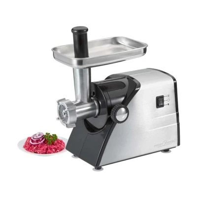 Imagen de Profi Cook PC FW 1060 Picadora de carne especial Función inversa 1000 Watts Color plata