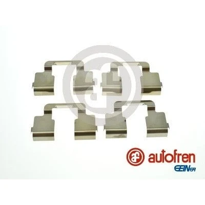 Imagen de AUTOFREN SEINSA D42951A Kit de accesorios, pastillas frenos Eje trasero CITROËN: Jumpy II Furgón, FIAT: Scudo II, Furgón