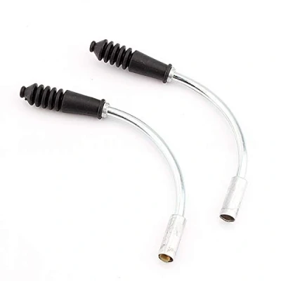 Imagen de 110 Curva Bicicleta de montaña V Frenado Fideos Cable Tubo Mangas plástico Botas Protector Manguera JS