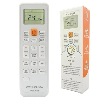 Imagen de Wellclima Mando a distancia para inversor de bomba calor aire acondicionado Samsung