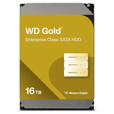 Imagen de Disco duro interno 16 TB Western Digital WD Gold® Enterprise Class, SATA, Interno, 7200 rpm, Cache 512MB, Gold