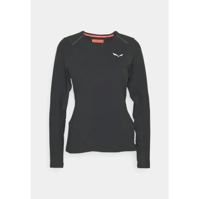 Imagen de Salewa Pedroc DRY TEE W. Camiseta de manga larga, Mujer, Talla: 40, Black out