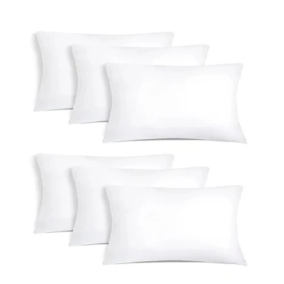 Imagen de Aitsse Relleno de Cojín Fibra Hueca Siliconada Alta Recuperación 2/4/6 Unidades, Suave, Mullido, Antialérgico. Decorativo para Casa, Dormitorio, Salón o Coche. (6, 50x70cm)