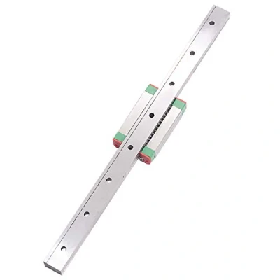 Imagen de MGN12H Mini guía de riel lineal, 100/150/200/250/300/350 mm lineal deslizante Gide con bloque carruaje para impresora 3D DIY y máquina CNC