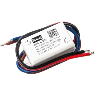 Imagen de HuaTec Eaglerise Transformador LED 350mA 3W Impermeable IP65 Corriente Constante para Lampara Alimentador Fuente de Alimentación