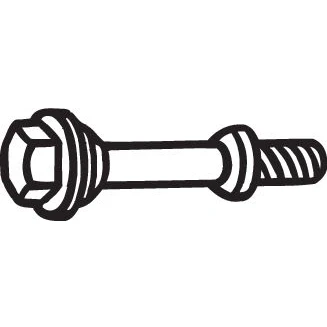 Imagen de BOSAL 258 943 Tornillo, sistema de escape M10 65 NISSAN: Almera II Hatchback, Qashqai / Qashqai+2 I, Note TOYOTA: Land Cruiser Prado 120 norauto,