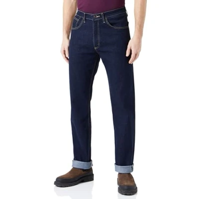 Imagen de Wrangler Regular Fit, Vaqueros para Hombre, Negro (Rinse), 32W / 32L