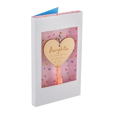 Imagen de Hallmark Tarjeta de cumpleaños para hija, con decoración recuerdo