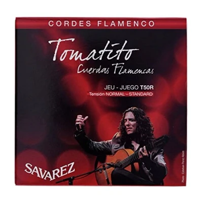 Imagen de CUERDAS GUITARRA FLAMENCA Savarez (T50R) Tomatito Tension Normal (Juego Completo)