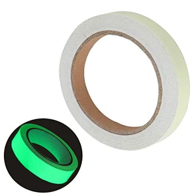 Imagen de FULARR 10m X 1cm Premium Pegatina de Cinta Luminosa, Glow in The Dark Tape, Adhesiva Seguridad Autoadhesiva Fluorescente, Extraíble Impermeable Durable Estable Luz Verde