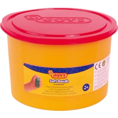 Imagen de Jovi Soft Dough Blandiver, Bote de 460 g, Color Rojo (46003)