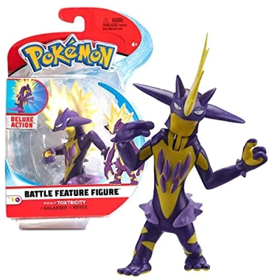 Imagen de Pokemon Selección Battle Feature Figures Figura de Acción móvil Lujo, Figuras del Juego:Toxtricity