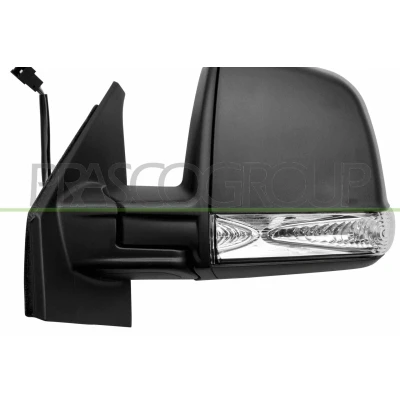 Imagen de Espejo retrovisor Prasco FT9107314 izquierda negro eléctrico calefactable, ajustable desde interior FIAT: Doblo II Familiar