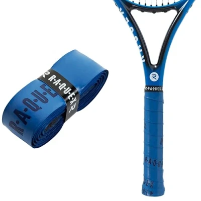Imagen de Raquex Enhance Grip para Raqueta: Pádel, Tenis, Bádminton y Squash. Pegajoso, Duradero, Absorbente. 14 Colores. Autoadhesiva Raqueta