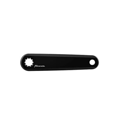 Imagen de Miranda E Bike Fit Manivelas de aleación Estilo Delta 152 mm, Color Negro Bielas para Bicicleta 152mm, Unisex