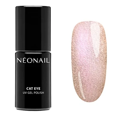 Imagen de NEONAIL Pintauñas Semipermanentes 7,2 ml Azul Satin Cobalt Cat Eye Esmaltes Para uñas Gel Manicura Nail Art Brillo Laca de Esmalte Purpurina