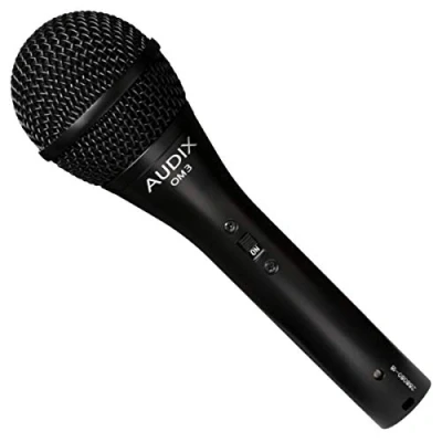 Imagen de Audix OM3 Micrófono dinámico (3 unidades, con bolsa de transporte Audix)