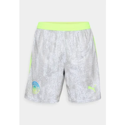 Imagen de Puma MCFC Shorts Replica Blocking Equipación de clubes, Hombre, Talla: Small, Cool weather/pro green