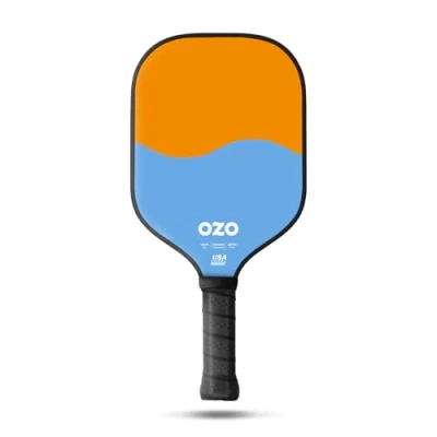 Imagen de OZO Pickleball Spark Inceptra Gelato Raqueta para Principantes, Control, Aprobada por la USAPA Superficie de Fibra Vidrio (Melón&amp;Cotton Candy)