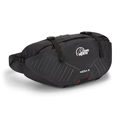 Imagen de Lowe Alpine Mesa 6 Riñonera de hidratación para senderismo y correr, Negro , Talla única, litros