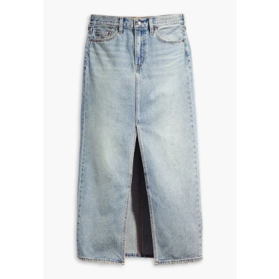 Imagen de Levi&#039;s Ankle Column Skirt Falda vaquera, Mujer, Talla: 27, Please hold