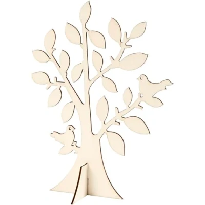 Imagen de Creativ Árbol: 24 cm de Alto, 18,4 Ancho, 1 Unidad decoración, Madera, Talla única