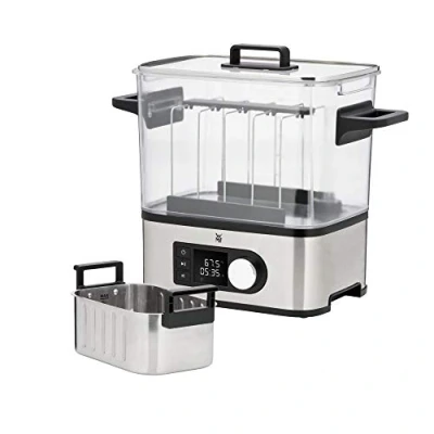 Imagen de WMF Lono Cocedora al vacio baja temperatura (entre 35º y 90º), 2 en 1, cocina vacío olla de cocion lenta, profesional, tanque 6 l TRITAN libre BPA