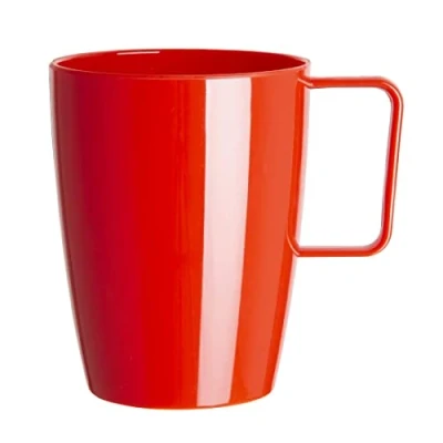 Imagen de Kristallon ce289 policarbonato handled vaso, rojo (Pack de 12)