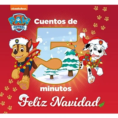 Imagen de Paw Patrol Patrulla Canina. Recopilatorio de Cuentos 5 minutos. Feliz Navidad (Nickelodeon)