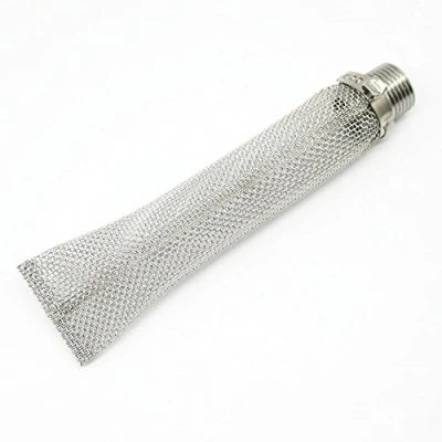 Imagen de Home Brew 15 cm 6 &quot;acero inoxidable Bazooka Protector de TNP Homebrew cerveza Mash filtro