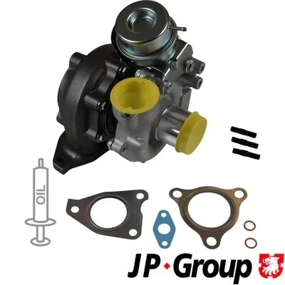 Imagen de JP GROUP 4017400600 Turbocompresor de gases escape NISSAN: Qashqai / Qashqai+2 I, 2, RENAULT: MEGANE 3 Coupe, GRAND SCENIC