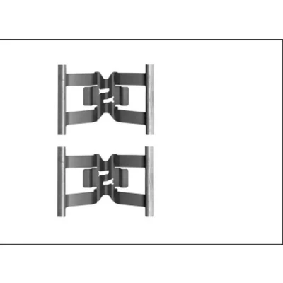 Imagen de TEXTAR 82515900 Kit de accesorios, pastillas frenos VOLKSWAGEN: Touareg II, PORSCHE: Cayenne